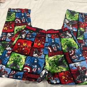 Men’s small avengers pajama pants